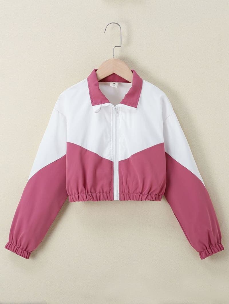 Chaqueta Urbana Color Block